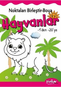Resim Noktaları Birleştir Boya Hayvanlar 1'den 20'ye - Buçe Dayı - Pinokyo 