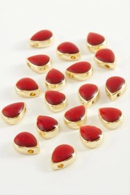 Resim Genel Markalar ALLZEY Nazar Mineli Bileklik ve Kolye Ucu Aparatı 1 Adet-Yeşil 