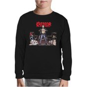 Resim Kreator - Terrible Certainty Siyah Çocuk Sweatshirt Siyah 