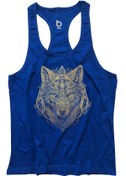 Resim BLUU Wolfart Fitness Gym Tank Top Sporcu Atleti 