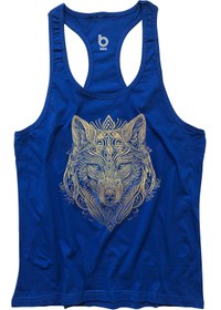 Resim BLUU Wolfart Fitness Gym Tank Top Sporcu Atleti 