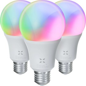 Resim Xenon Smart Akıllı Wi-Fi Led RGB Akıllı Ampul Mobil Uygulama Denetimli Google Home/Alexa Uyumlu Çok Renkli Lamba (3 Adet) X7021 