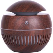 Resim Taşınabilir Hava Nemlendiricisi USB Elektrik Hava Difüzör Ahşap Ultrasonik Hava Nemlendiricisi Uçucu Yağ Aromaterapi Gece Işığı (Yurt Dışından) 