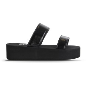 Resim Bueno Shoes Siyah Sedefli-paris Kadın Dolgu Topuklu Terlik 26wt752750 
