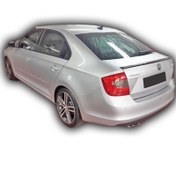 Resim Skoda Rapid 2014 Anatomik Spoiler Boyalı 