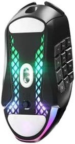 Resim SteelSeries Aerox 9 Wireless Gaming Mouse - Ultra Hafif MMO/MOBA - 89 g - 18 Programlanabilir Buton - USB-C - Bluetooth/2.4GHz - 18000CPI - IP54 Suya Dayanıklı - PC/Mac 