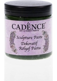 Resim Yaprak Yeşili Dekoratif Rölyef Pasta 250Ml N11.3837 