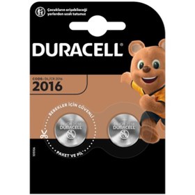 Resim DURACELL LITHIUM 3V PİL(CR2016) 2 Lİ 