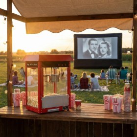 Resim By Kitchen Set Üstü Popcorn-Mısır Patlatma-Patlamış Mısır Makinesi 