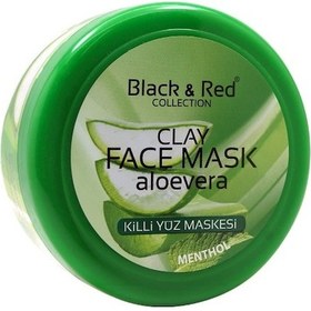 Resim Black Red Kil Maske Mentol Aloe vera 400 Ml 