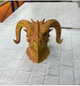 Resim Dekoratif Gold Ejderha Heykeli Koleksiyonluk Fantastik Tasarım 