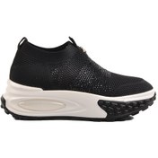 Resim Guja Siyah Triko Hafif Kadın Sneaker Çok Renkli 