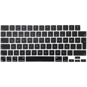 Resim Kızılkaya Macbook Pro 2021 A2442 14 Inç M1 Pro / M1 Max Işlemci Silikon Klavye Koruyucu 