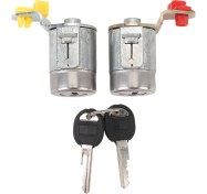 Resim Creatorally Kilit Kapı Silindir Seti Tuşları ile 89056724 Metal Gelişmiş Güvenlik Yüksek Mukavemetli Araba Kilidi Kapı Silindir Kamyon C K 1500 2500 3500 (Yurt Dışından) 
