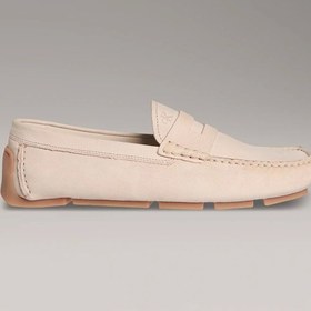 Resim Calvin Klein Calvin Klein Nubuk Penny Driver Erkek Bej Sneaker HM0HM01866-ACE 
