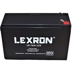 Resim Lexron 7ah 12v Kuru Akü 