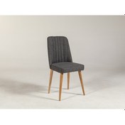 Resim Ahşap Sandalye Atlantik Antrasit 