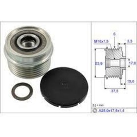 Resim VALEO 588165 Rulmanlı Kasnak Ford Transit 