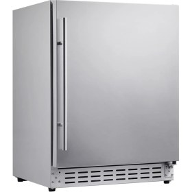 Resim Berfmann Outdoor Tezgah Altı Ankastre Buzdolabı (Kapılı) - BUR113-SS 