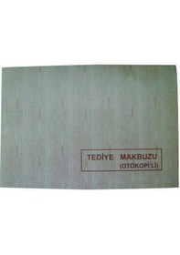 Resim Dilman Tediye Makbuzu 2 Nüsha Otokopili 