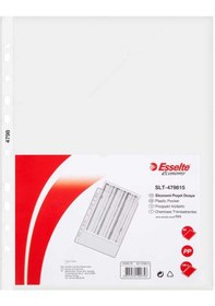 Resim Esselte Poşet Dosya A4 Şeffaf Slt-4798 100 Lü Paket 