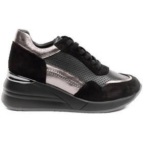 Resim Derinet Comfort Taban Hakiki Deri Kadın Sneaker 
