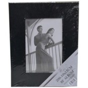 Resim FotoDijital 10x15cm 200'lük Deri Fotoğraf Albümü Siyah 