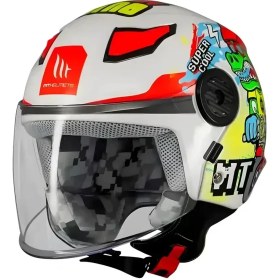 Resim Mt Helmets Young Lite Dino A0 Çocuk KAskı 