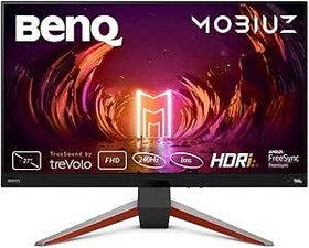 Resim BenQ Mobiuz EX270M 27 inç 1920 × 1080 FHD, IPS 1ms(GTG) 240Hz Freesync Premium 2xHDMI DP Trevolo 5W HDR10 Oyun Monitörü 
