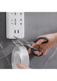Resim Ultra Güçlü Çift Taraflı 2 Mt X 3 Cm Çift Taraflı Nano Bant 4247 