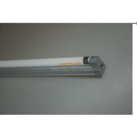 Resim T5 Bant Armatür 1X14W Elektronik Balastlı Antrasit 