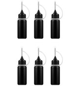 Resim Geçici Dövme Seti, Jel Yarı Kalıcı Dövme Serbest El Jel / Mürekkep Organik Jagua Meyve Bazlı Dıy Dövmeler 6 Adet 