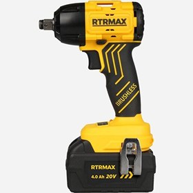 Resim Rtrmax RTS5030 Akülü Kömürsüz 20V 4Ah 350Nm Çift Akülü Somun Sıkma 
