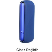 Resim Zigver Iqos Iluma Modeli Için Silikon Kılıf Seti Dark Blue(TEREA ILE ÇALIŞAN CİHAZA UYUMLUDUR) 
