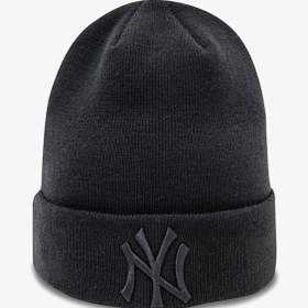 Resim New Era Mlb Essential Cuff Beanie Unisex Siyah Bere 