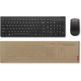 Resim Lenovo Essentıal 4X31N50744 Kablosuz Siyah Q Klavye+Mouse Gen2 
