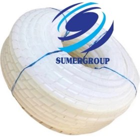 Resim SUMERGROUP Kablo Toplama Koruma Spirali No: 7 - 25 Mm Beyaz 50M 