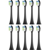 Resim Philips HX6064 HX6930 Hx3/hx6/hx8/hx9/r Serisi Vakum Yumuşak Dupont Bristle B Için 10 Adet Yedek Diş Fırçası Kafaları (Yurt Dışından) 