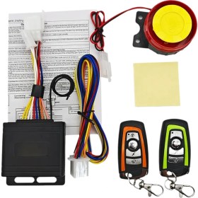 Resim Spibicyy Dc 12V Motosiklet Alarm Sistemi Motosiklet Hırsızlık Önleme Kiti Güvenlik Alarm Sistemi 120DB Dahili Titreşim Sensörü (Yurt Dışından) 