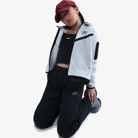 Resim Nike Sportswear Tech Fleece Çocuk Siyah Eşofman Altı 