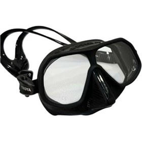 Resim Apnea M16 Troya Black Mask 