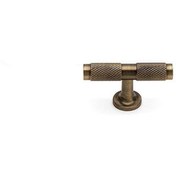 Resim System Antik Saten Mat 8 mm Düğme Mobilya Kulpu (SY8996 0008 ABM-ABM) 