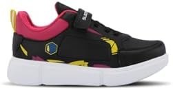 Resim Slazenger KEPA IN Kız Çocuk Cırt Cırtlı Siyah/Fuşya Günlük Spor Ayakkabısı 