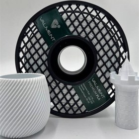 Resim Valment Filament PLA + 1,75mm Premium- Buz Beyaz 