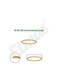 Resim Elmas Ambalaj Lastiği 40 Mm 5 Paket X 1000 Gram 