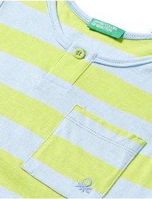 Resim United Colors Of Benetton Erkek Bebek T-shirt Ben.33r9gh00y Yeşil 