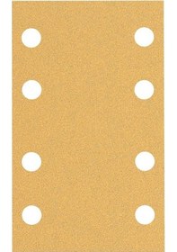 Resim Bosch Expert C470 Zımpara Kağıdı 80x133mm 120 Kum 8 Delik 10lu 