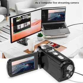 Resim 4K Video Kamera, 64MP Vlogging Kamera, 3.0 Flip Ekran, LED Dolgu Işığı Ile Kamera, Fotoğraf İçin WiFi Dijital Kamera Kaydedici 