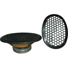 Resim Pozart Oval Hoparlör ve Midrange Koruma Kapağı Plastik 1takım 2ADET 