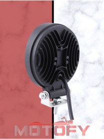 Resim 72 Watt Yuvarlak Su Geçirmez Led Motosiklet Sis Farı Takımı + Usb'li Buton 